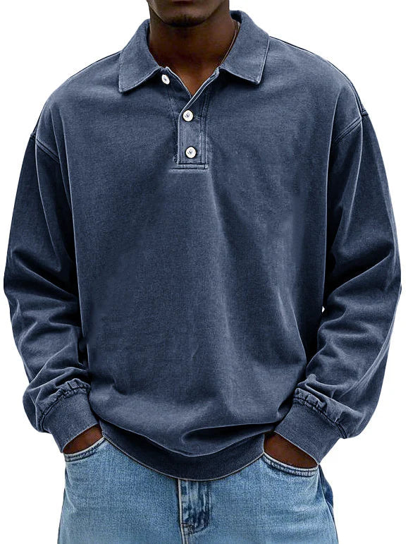 Mateo™ Herenpolo met lange mouwen