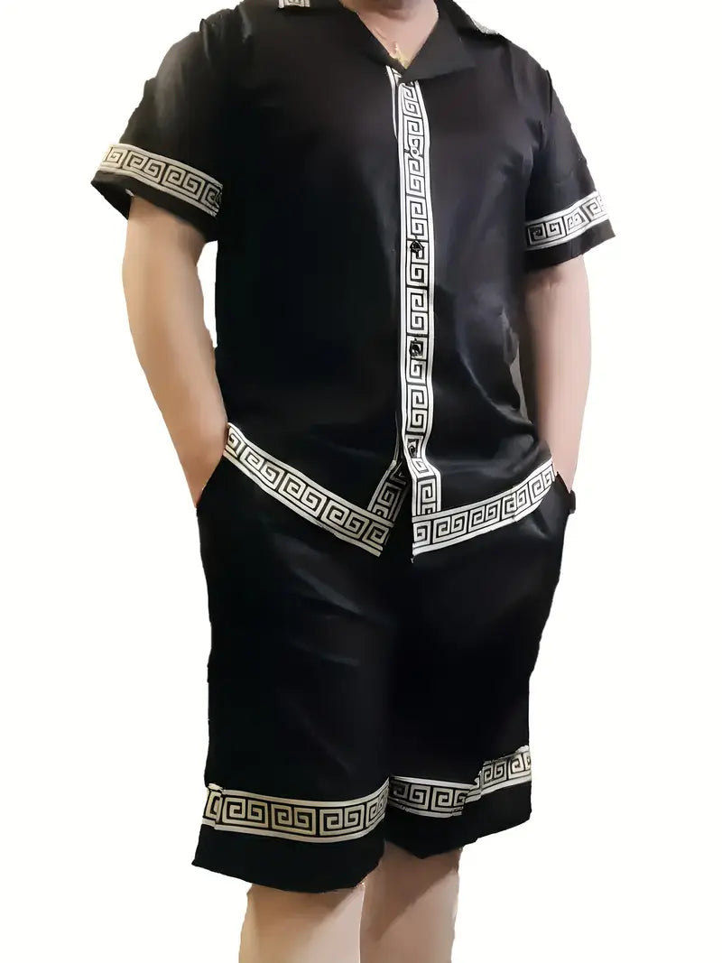 Ludvig | Hawaii Style Zomer Set – Shirt & Shorts voor Mannen