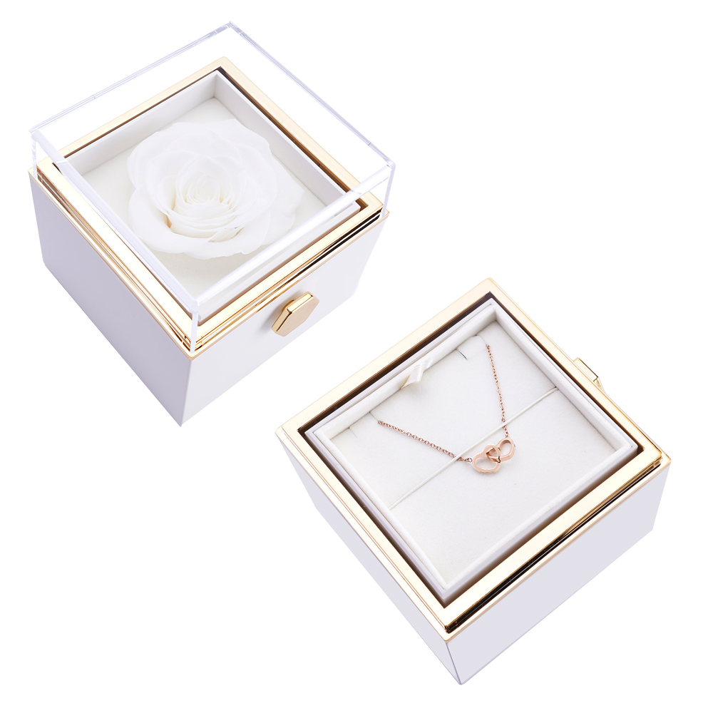 Ketting met Eeuwige Rozenbox